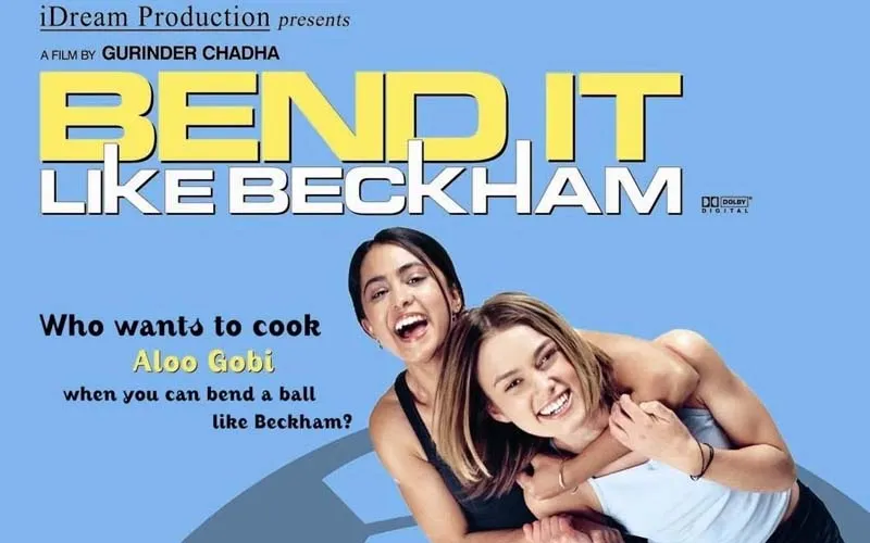 Jesminder Kaur Bhamra trong Bend It Like Beckham, minh chứng cho việc cầu thủ bóng đá nữ theo đuổi đam mê.