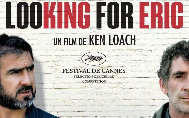 Eric Cantona trong Looking for Eric, bộ phim cho thấy tầm ảnh hưởng của một cầu thủ bóng đá huyền thoại đến người hâm mộ.