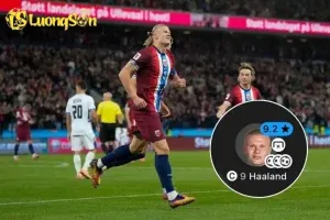 Haaland tỏa sáng, thể hiện sức mạnh cá nhân và kỹ năng săn bàn vượt trội, minh chứng cho yếu tố manh trong bóng đá.