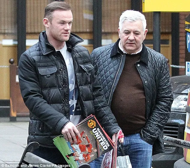 Wayne Rooney, biểu tượng của bóng đá Anh, người đã giúp Paul Stretford khẳng định vị thế cò chuyển nhượng bóng đá hàng đầu.