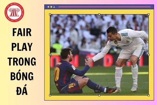 Cầu thủ bắt tay thể hiện tinh thần fair play trong bóng đá