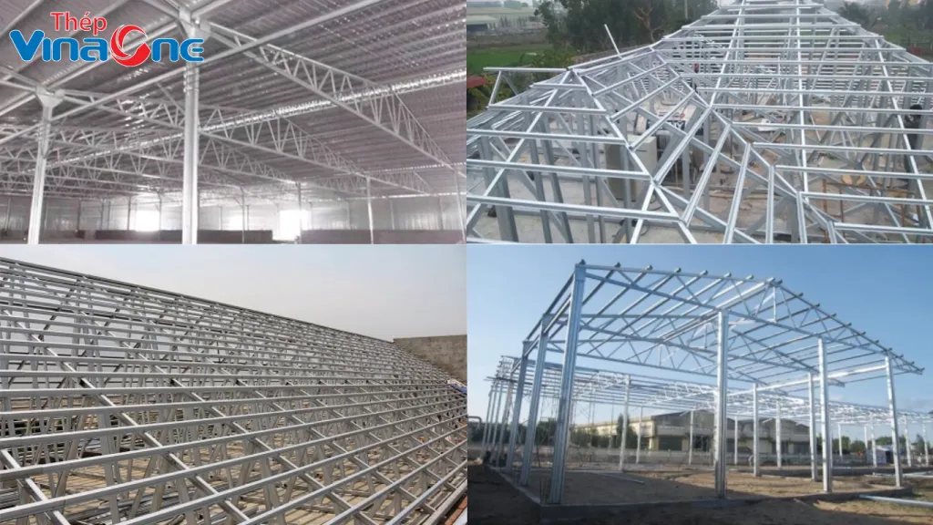 Tổng quan các kết cấu vì kèo thép, biểu trưng cho sự kiên cố cần thiết, tương tự một chiến lược soi kèo vững chắc.