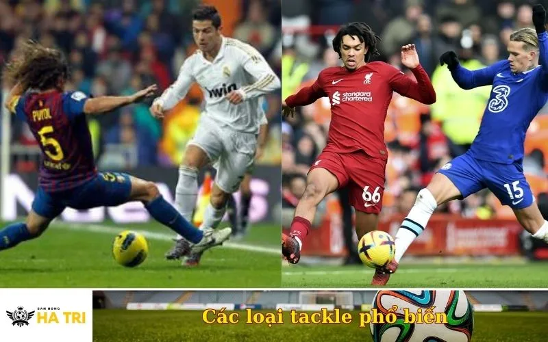 Các loại tackle phổ biến