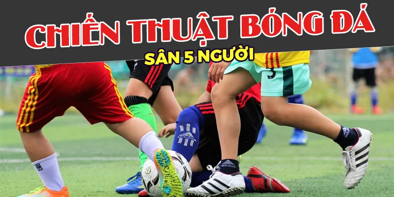 Minh họa sơ đồ thi đấu trong bóng đá 5 người, nền tảng cho chiến thuật bóng đá hiệu quả