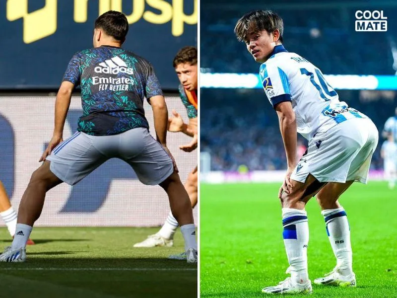 Quần tam giác (brief) có thể được cầu thủ bóng đá mặc để tự do vận động