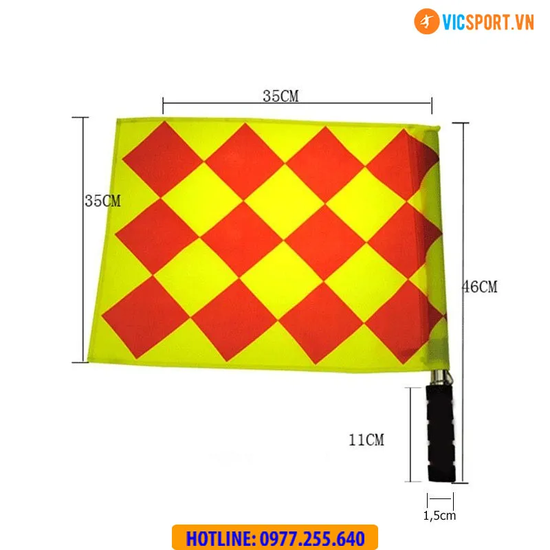 Tổng quan về bộ cờ trọng tài biên với thiết kế chuyên nghiệp