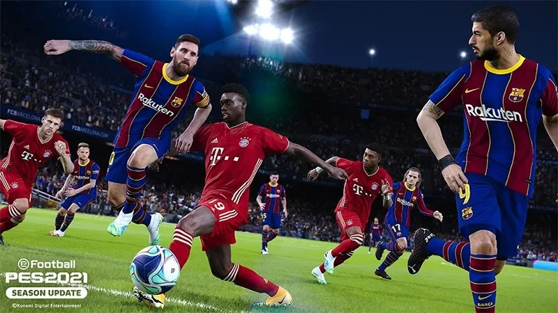 Đồ họa chân thực của PES 2021, giúp người chơi đắm mình vào thế giới của huyền thoại bóng đá