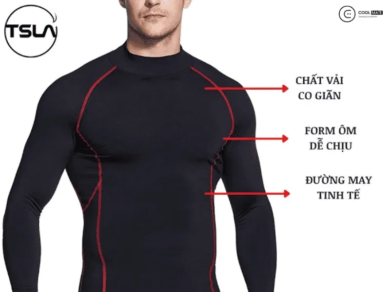 Áo giữ nhiệt đá bóng Tsla