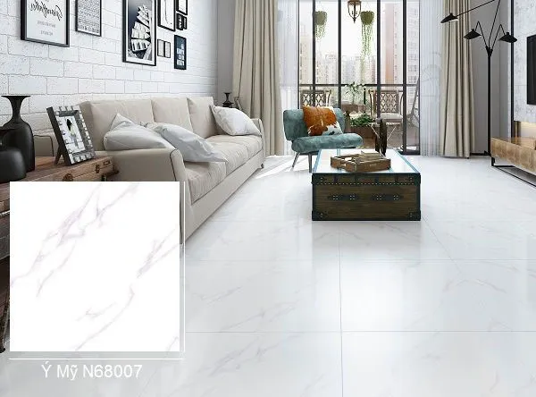 Gạch Ý Mỹ bóng kính toàn phần