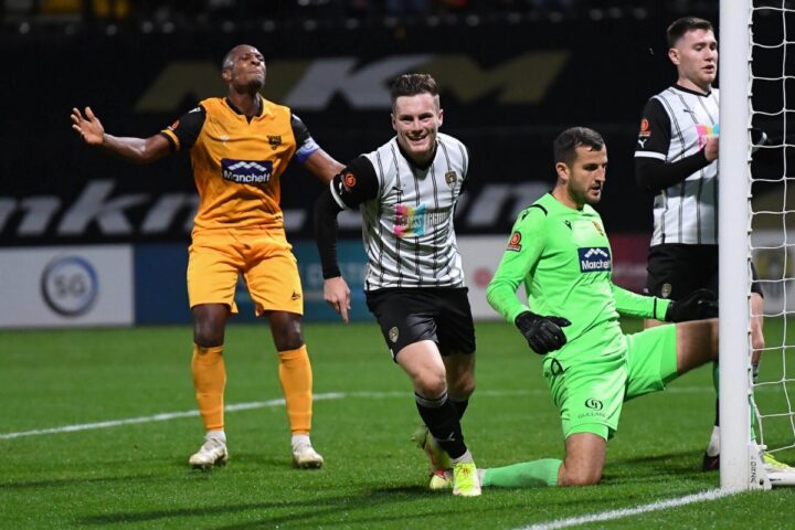 Tiền đạo Macaulay Langstaff của Notts County, một tài năng được các tuyển trạch viên bóng đá quan tâm.