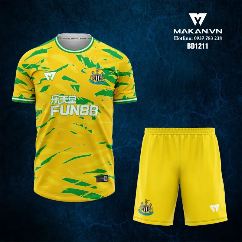 Thiết kế áo đấu CLB Newcastle với sự độc đáo