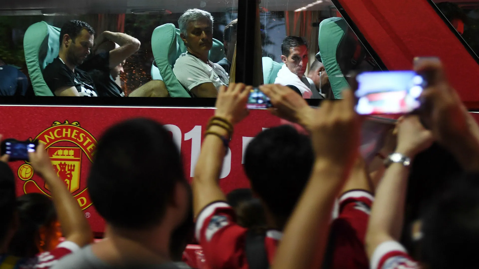 Cầu thủ Manchester United trong trận đấu thuộc giải bóng đá ICC