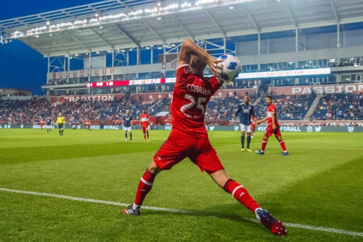 Cú ném bóng biên, một tình huống để đưa bóng trở lại cuộc chơi.