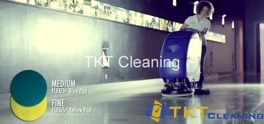 Pad gắn máy chà sàn công nghiệp để đánh bóng đá