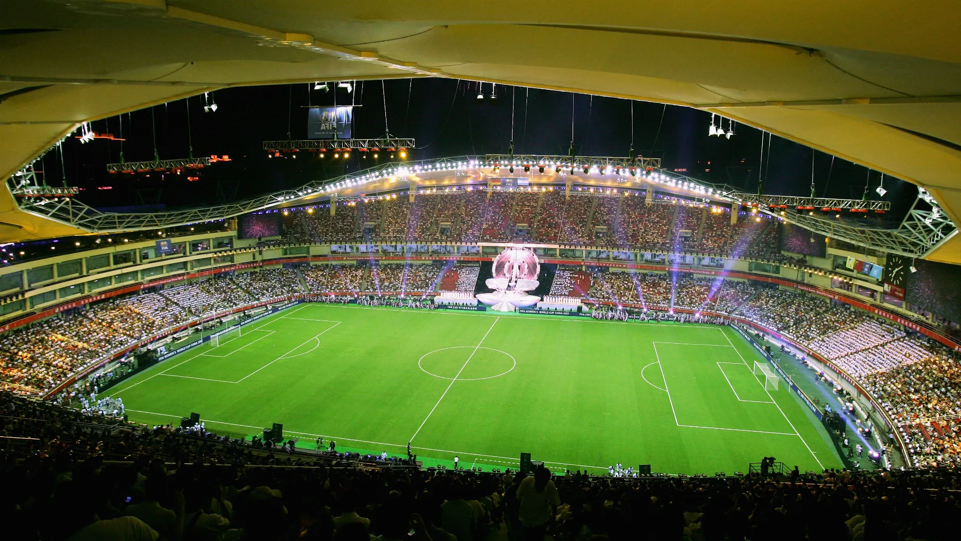 Sân vận động Thượng Hải (Shanghai Stadium) hiện đại, từng tổ chức các trận đấu giải bóng đá ICC