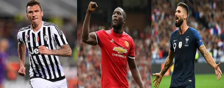 Hình ảnh mô tả vị trí Target Man - tiền đạo làm tường trong sơ đồ chiến thuật bóng đá