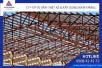 Quy trình thi công lắp đặt vì kèo thép rộng cánh chuyên nghiệp, đảm bảo an toàn