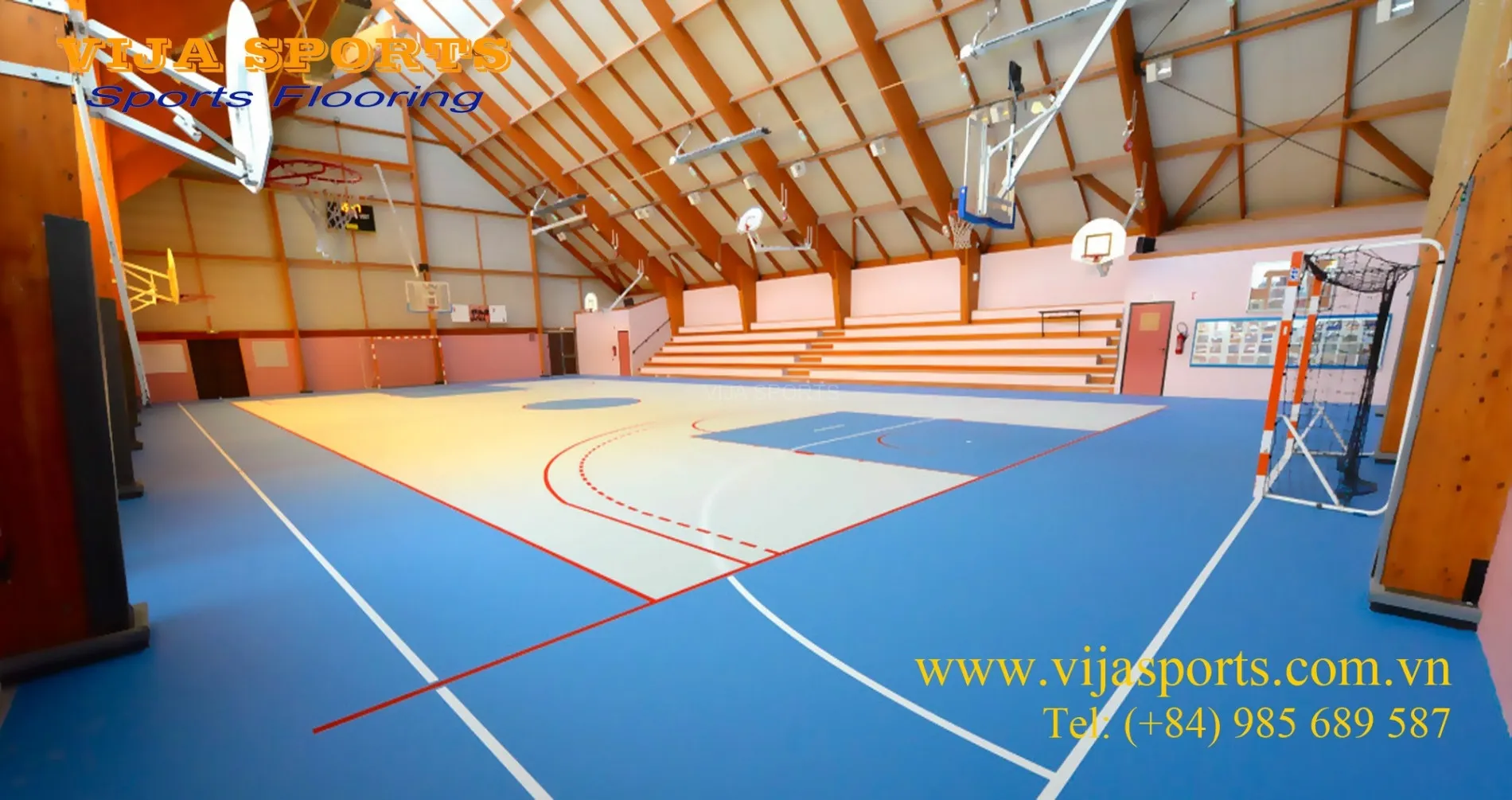 thi công sân bóng đá futsal