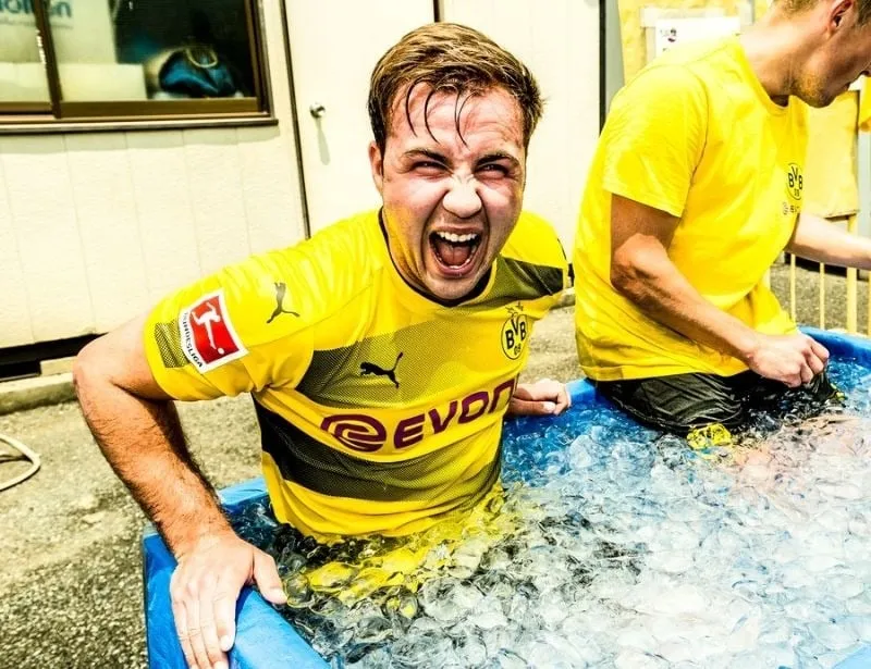 Liệu pháp tắm nước đá giúp phục hồi cơ bắp và giảm sưng viêm sau khi tập luyện cường độ cao