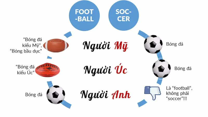 Bóng đá nữ tiếng Anh là gì: Cách gọi women's football và soccer.