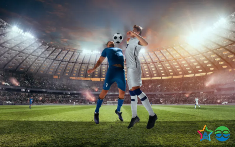 Cầu thủ chủ động phá bóng lên phía trước, thể hiện kỹ năng clearance trong bóng đá là gì một cách hiệu quả