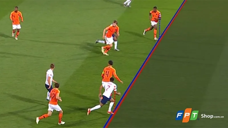 Các trường hợp không phạm lỗi việt vị