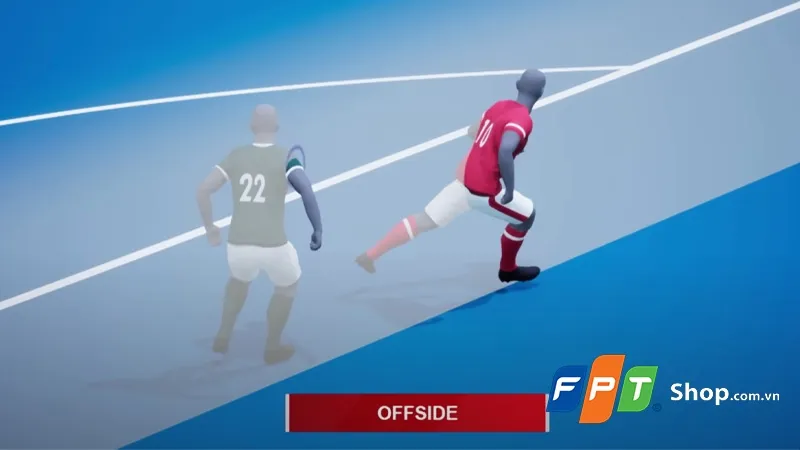 Công nghệ VAR hỗ trợ quyết định việt vị